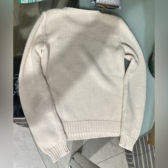 SALE VTG Ralph Lauren’s Iconic Americana RL Flag Knitted Cotton Sweater- Medium - Picture 6 of 10
